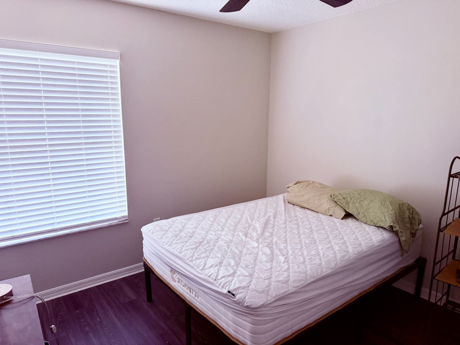 Representative furnished bedroom
